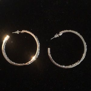 2 inch hoop earrings